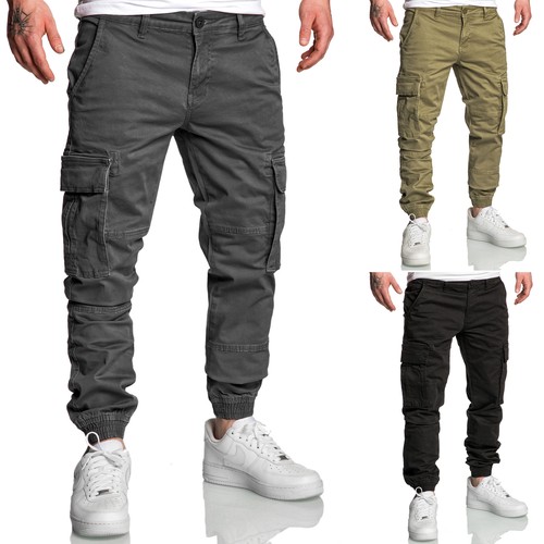 Herren jogger cargo chino - jogger,