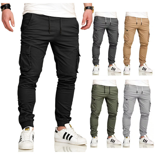 Herren cargohose jogger - cargohose,