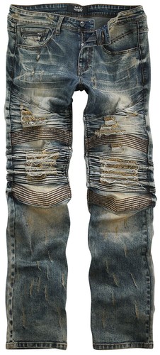 Rock rebel emp herren blaue - rebel,
