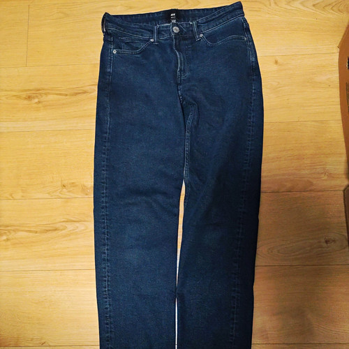Herren jeans blau straight - h&m,