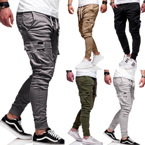 Herren cargo chino hose jogger - hose,