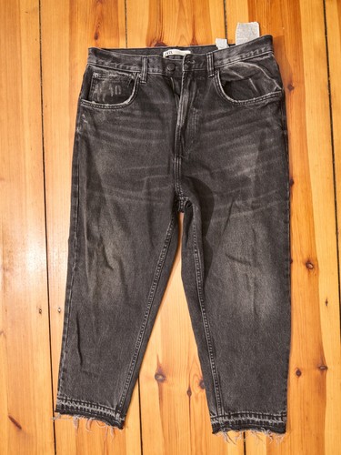 Zara dunkelgrau loose fit - zara,