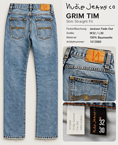 Nudie jeans grim tim slim - nudie,