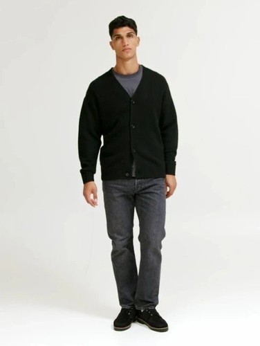 Aprel jeans straight leg black - jeans,