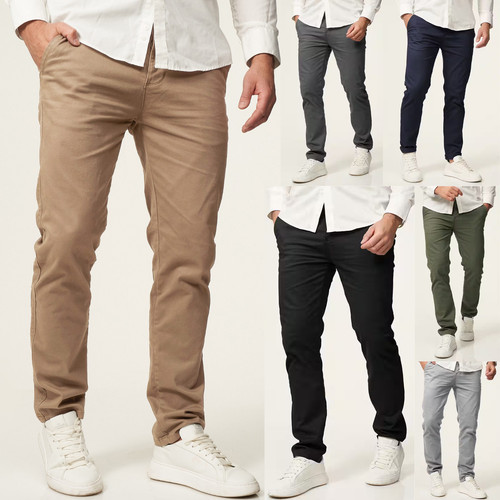 Herren chino hose slim fit - herren,